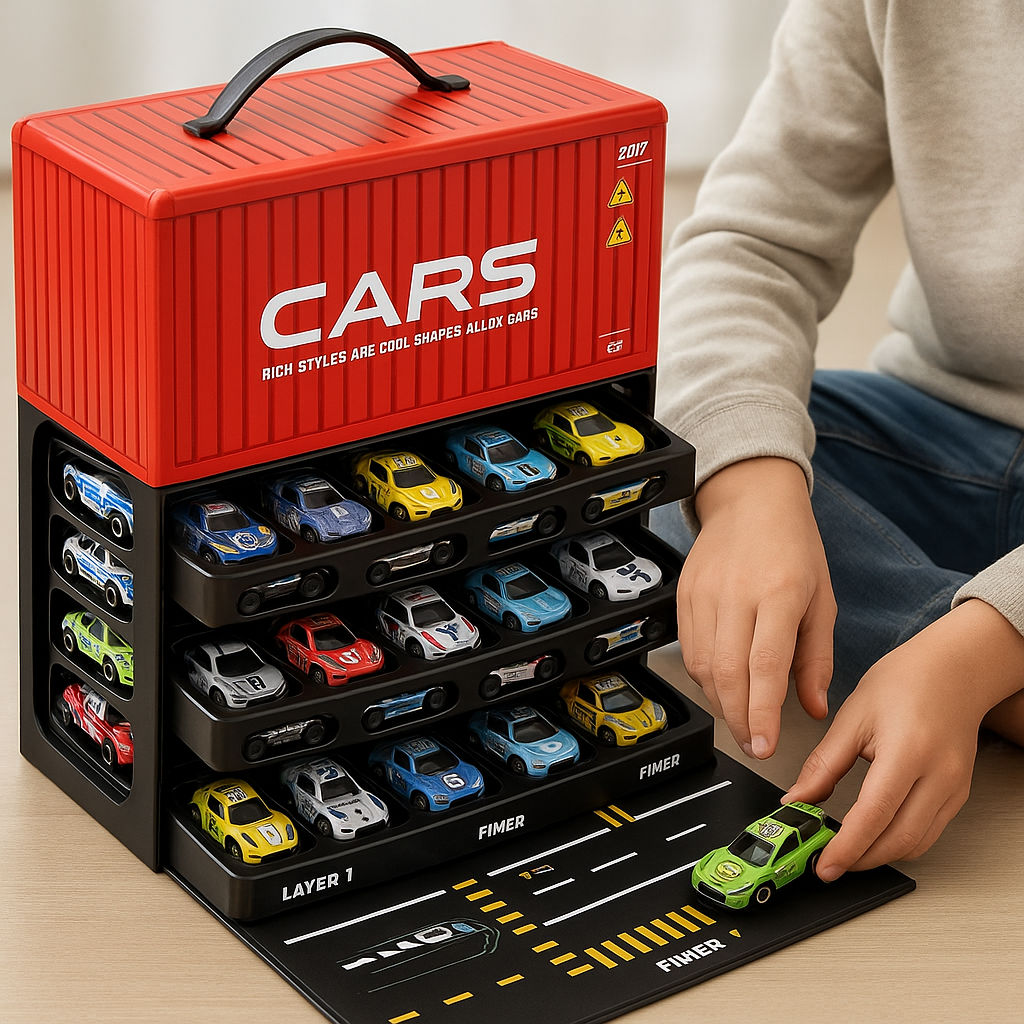 TurboRacers – 48-delige Race Auto Set