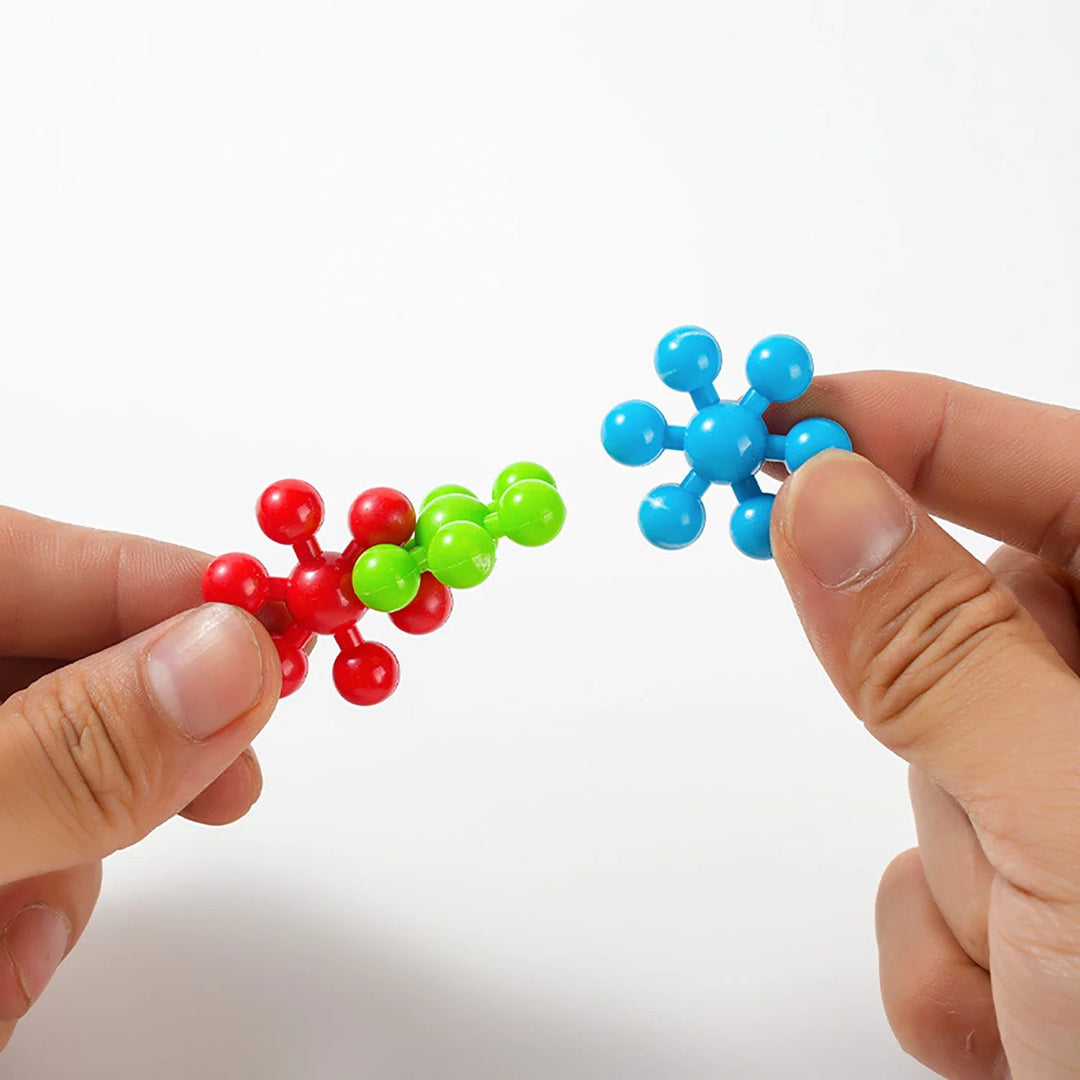 Milo & Moon® Montessori Sneeuwvlok Bouwblokken