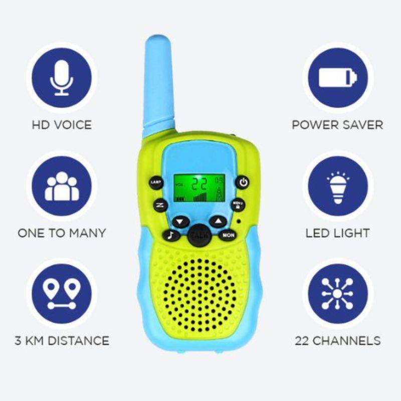 BuddyTalk™ – Kleurrijke Walkie-Talkie Set – Avontuurlijk Speelplezier