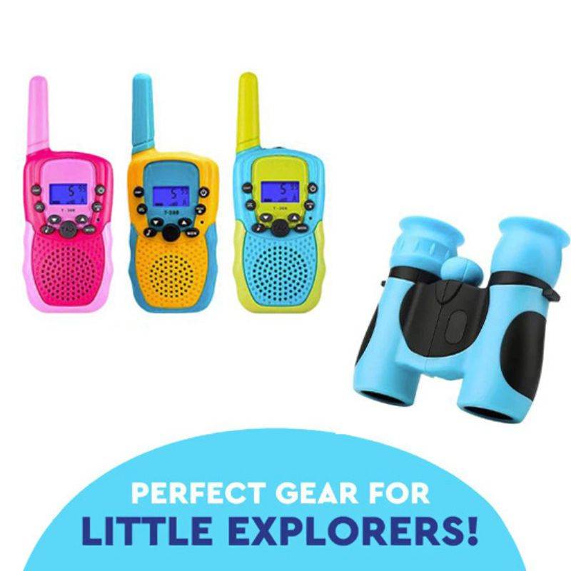 BuddyTalk™ – Kleurrijke Walkie-Talkie Set – Avontuurlijk Speelplezier