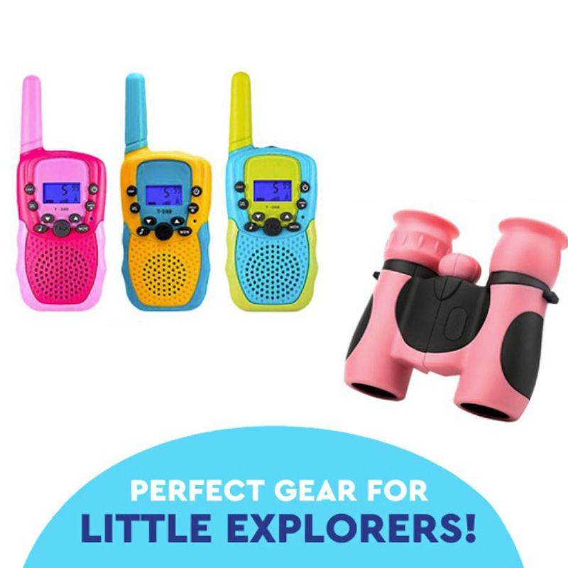 BuddyTalk™ – Kleurrijke Walkie-Talkie Set – Avontuurlijk Speelplezier