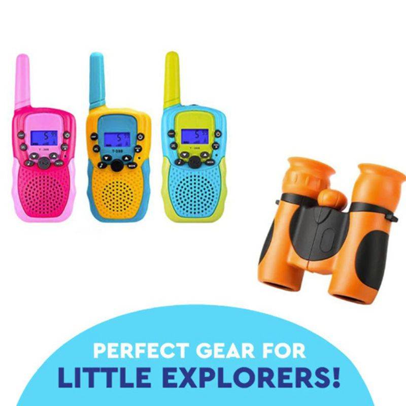 BuddyTalk™ – Kleurrijke Walkie-Talkie Set – Avontuurlijk Speelplezier