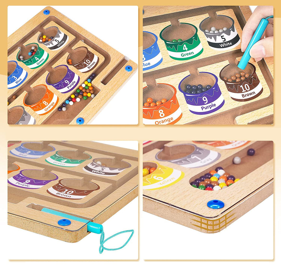 LabyColor™ – Montessori Kleur & Tel Labyrint