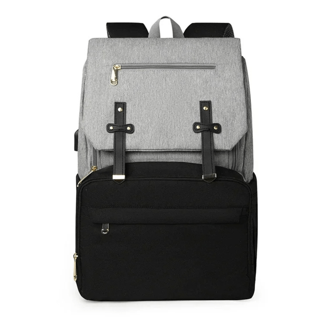 BabyGo™ – Stijlvolle 30L Luierrugzak – Comfort & Organisatie Onderweg