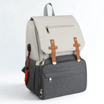 BabyGo™ – Stijlvolle 30L Luierrugzak – Comfort & Organisatie Onderweg