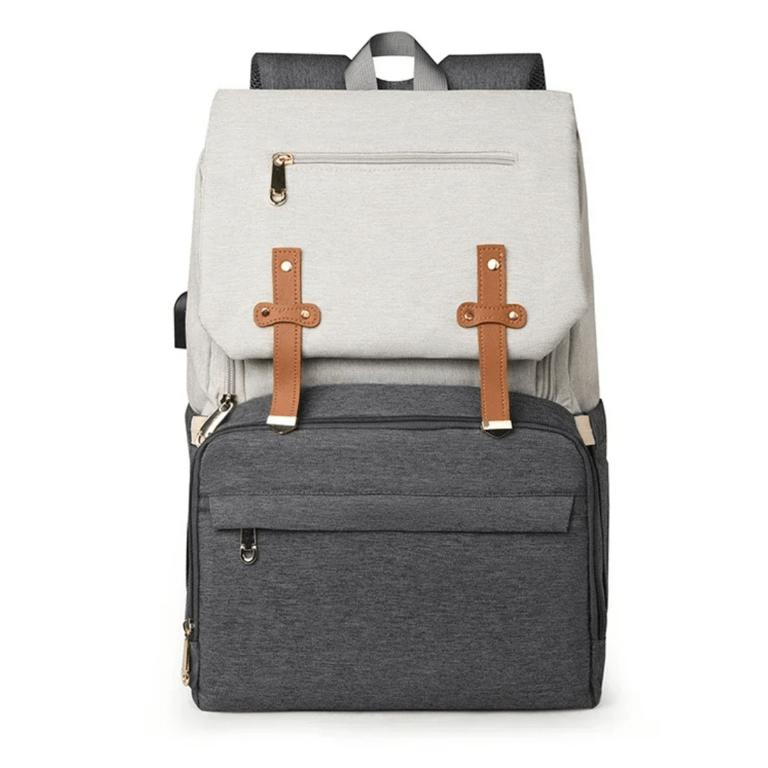 BabyGo™ – Stijlvolle 30L Luierrugzak – Comfort & Organisatie Onderweg