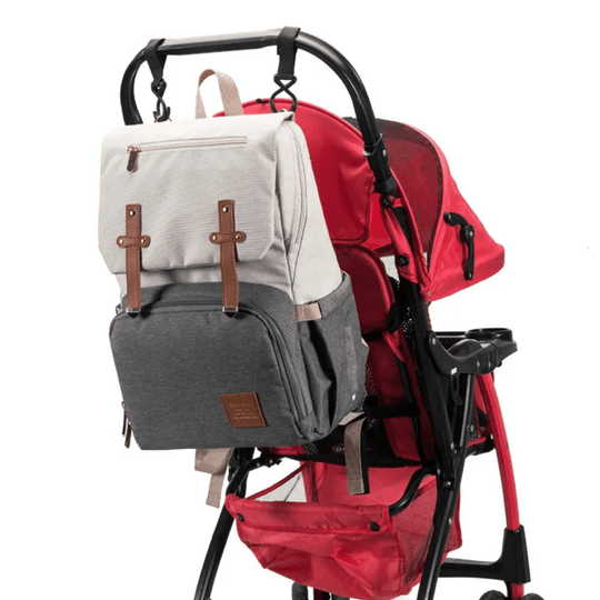 BabyGo™ – Stijlvolle 30L Luierrugzak – Comfort & Organisatie Onderweg