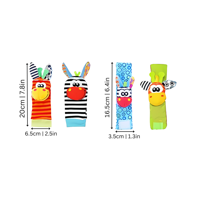 JingleJoy™ - Hand- en voetrammelaarset