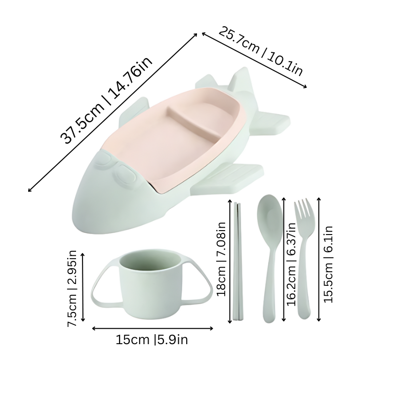 Milo & Moon™ Eat’n’Zoom™ Servies