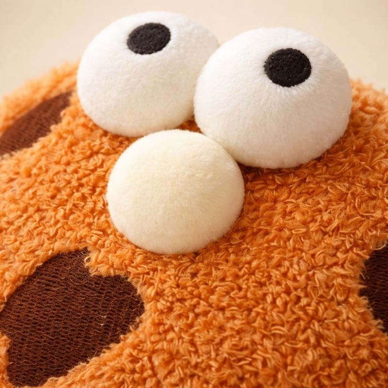 CookieCharm – Knuffel Sleutelhanger Tas van Zacht Pluche