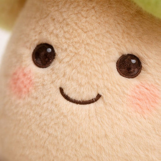 PlantBuddy – Cartoon Vetplant Knuffel in Pot van Zacht Pluche