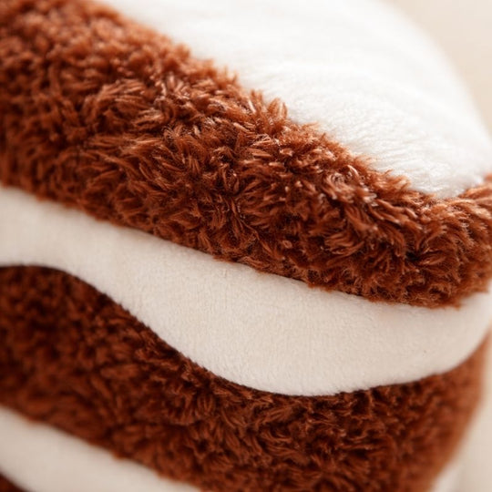 ChocoSlice – Taartpunt Knuffel van Zacht Pluche