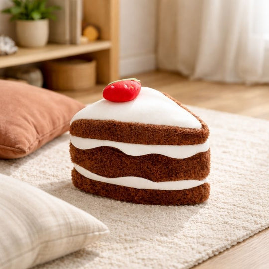 ChocoSlice – Taartpunt Knuffel van Zacht Pluche