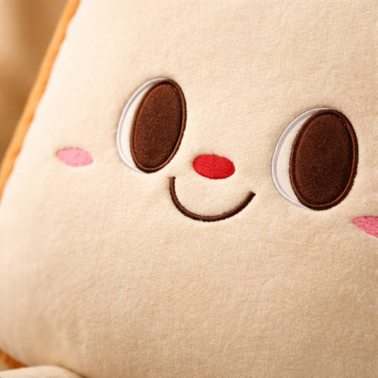 ToastyHug – Brood Knuffel Kussen van Zacht Pluche