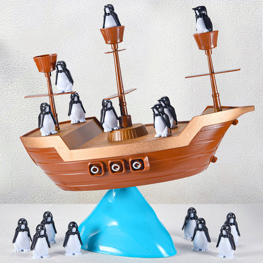 PenguinPlank™ – Pinguïn Piratenschip Balansspel
