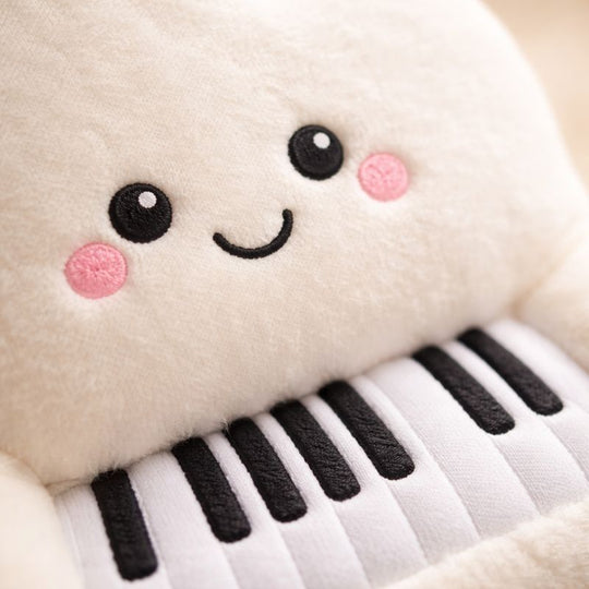 PianoCloud – Piano Knuffel van Zacht Pluche