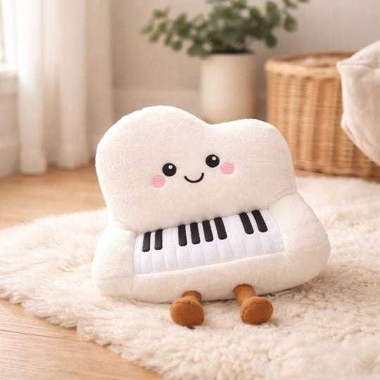 PianoCloud – Piano Knuffel van Zacht Pluche