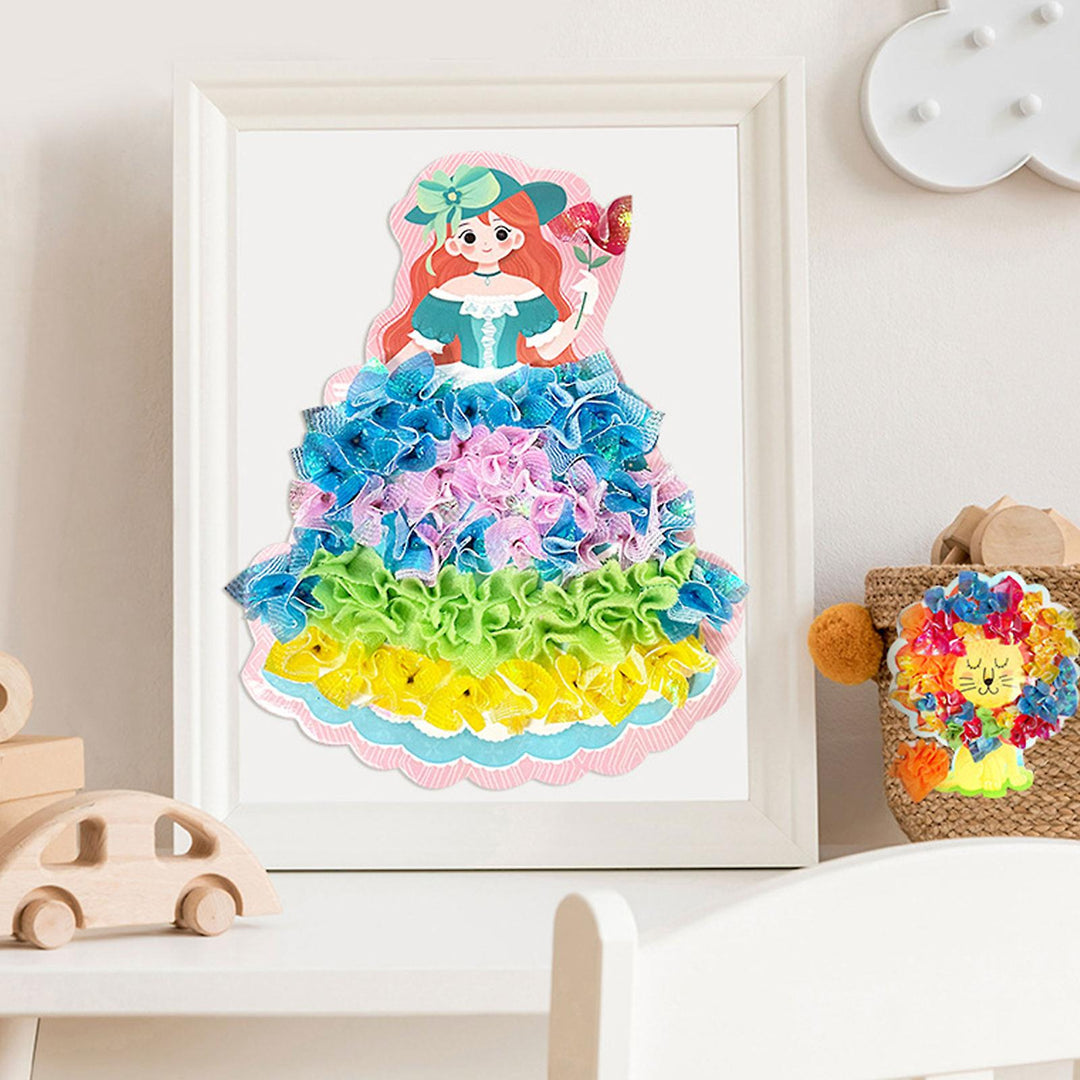 TinyArtists™ – DIY Creatieve Kunstset – Educatief Speelgoed Meisjes