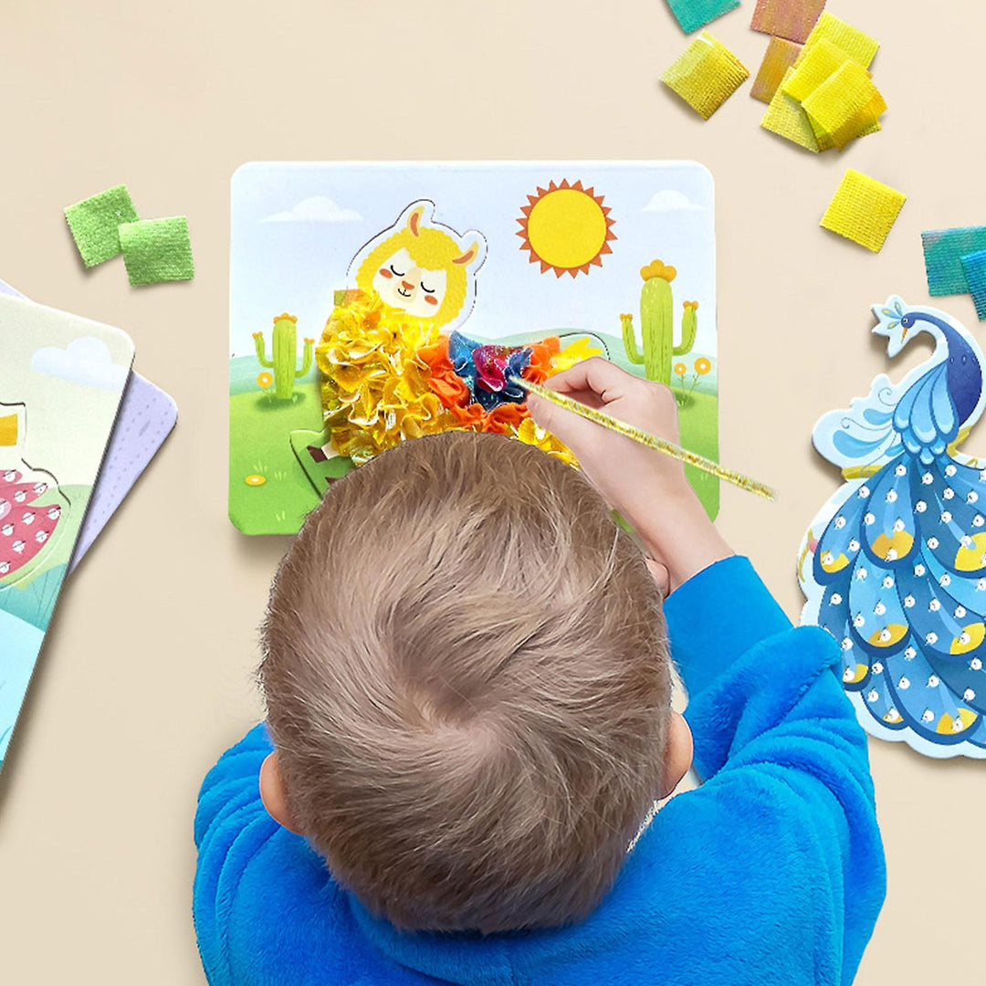 TinyArtists™ – DIY Creatieve Kunstset – Educatief Speelgoed Meisjes