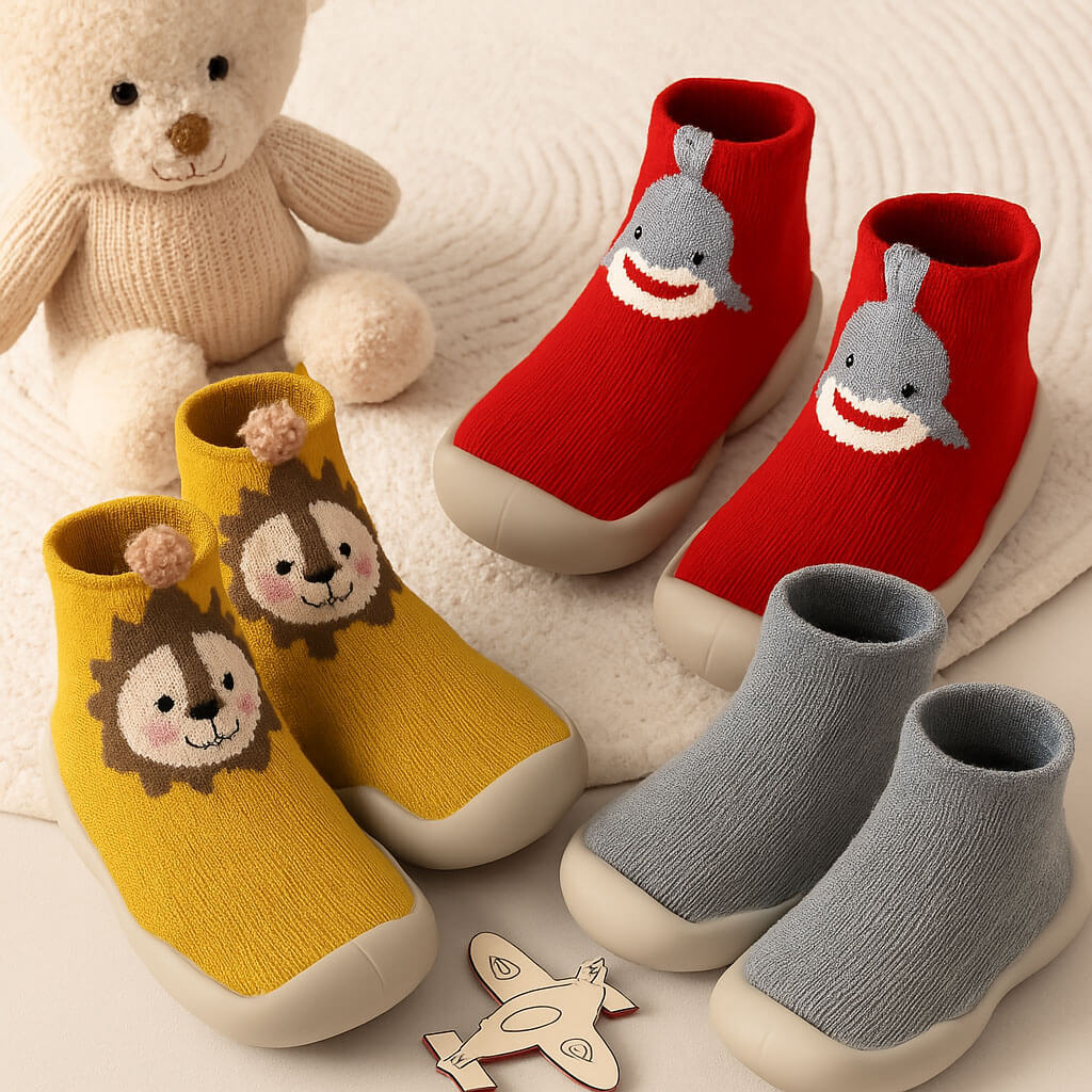 FirstSteps™ – Flexibele Babyschoenen voor Peuters, Lichtgewicht & Veilig