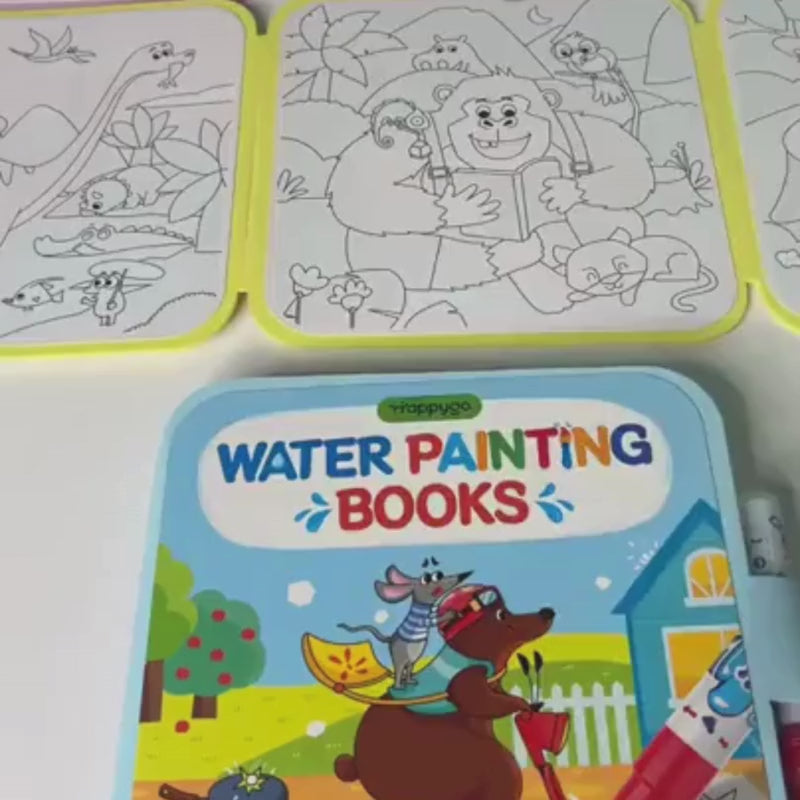 MiloDry™ – Herbruikbaar Waterverfboek voor Kleintjes