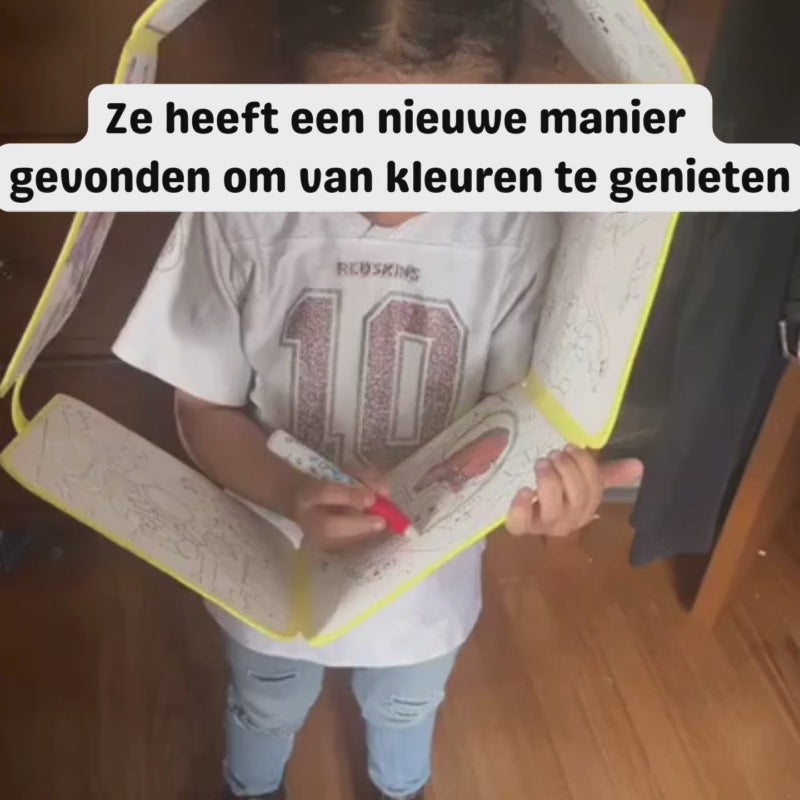 MiloDry™ – Herbruikbaar Waterverfboek voor Kleintjes