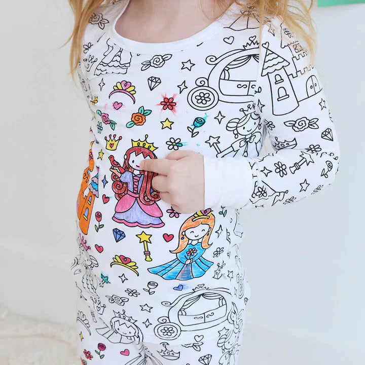 DreamDoodle™ | Inkleurbare Kinder Pyjama