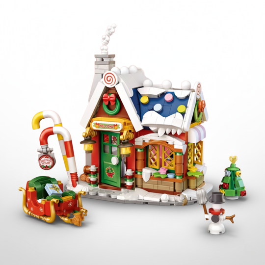 GingerBuild™ – 788-delige Kerst Gingerbread Huis Bouwset