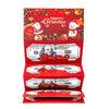 HolidayGift™ – Luxe Kerst-envelop met Satijnen Strik
