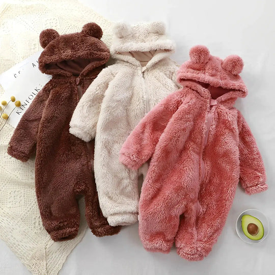CuddleBear – Baby Onesie met Berenoortjes