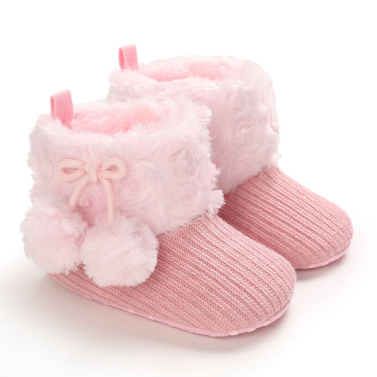 SnuggyPaws™ – Warme Baby Winterschoenen met Antislip Zool