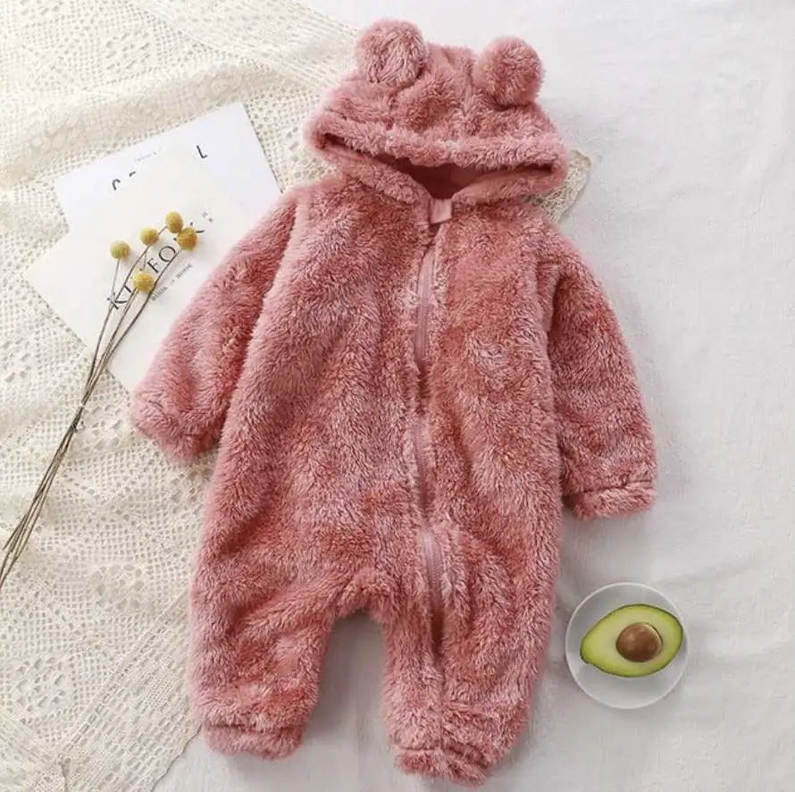 CuddleBear – Baby Onesie met Berenoortjes