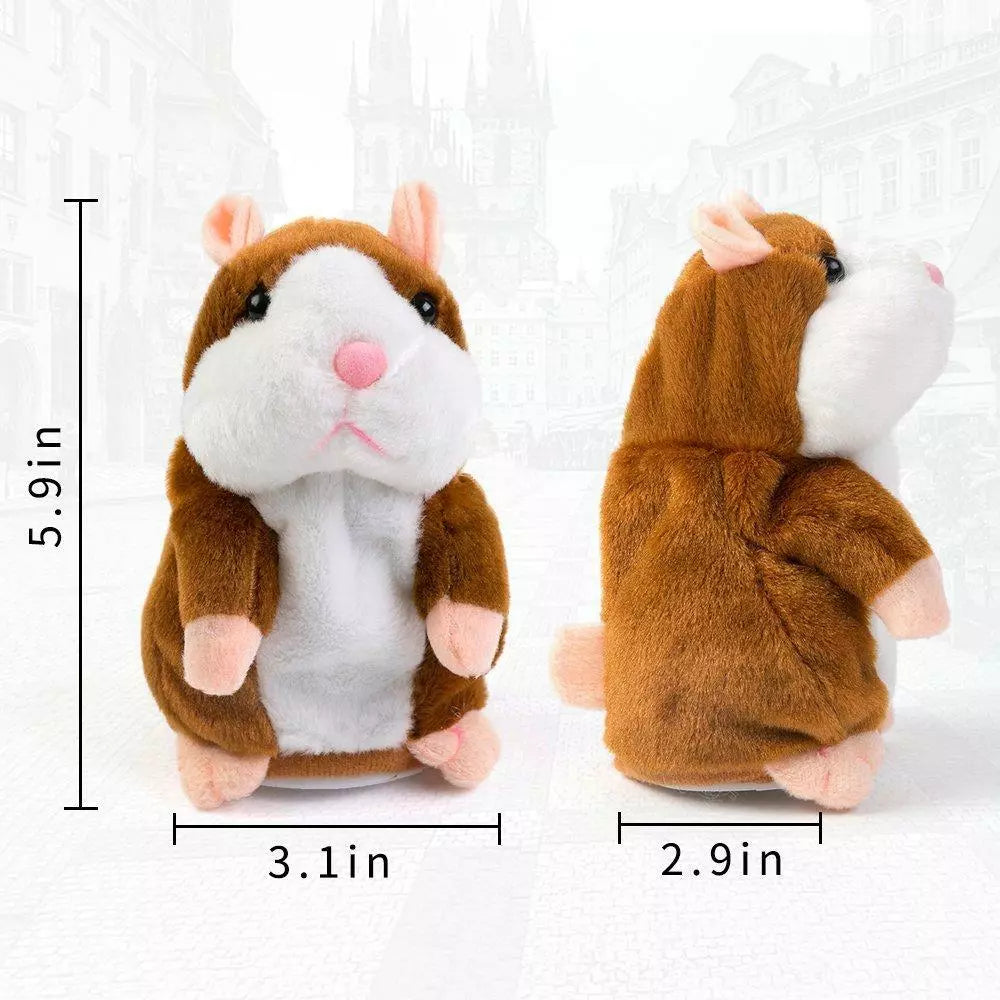 ChattyHamster™ – Interactieve Pratende Hamster Pluche Knuffel