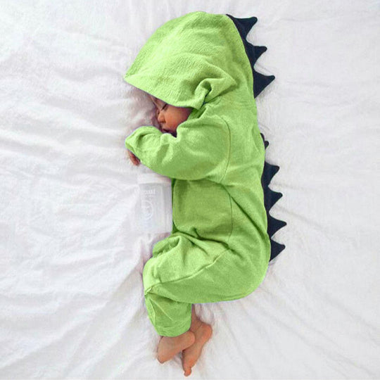 TinyRoar™ – Schattige Dinosaur Romper – Zachte & Comfortabele Baby Onesie