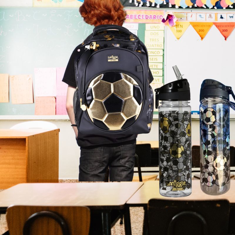 KickBag™ – Gouden Voetbal Rugzak voor Kinderen – Sportieve Schooltas