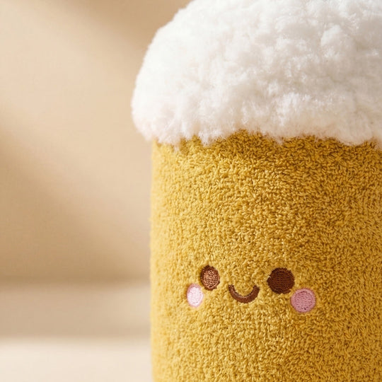 BrewBuddy – Bier Knuffel van Zacht Pluche
