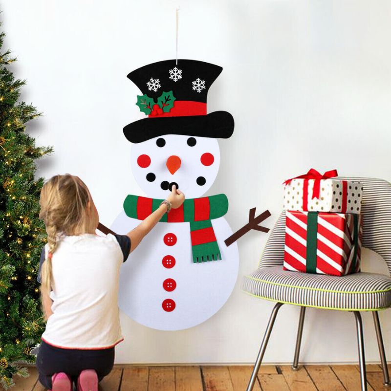 FestiveFeltTree™ – Montessori Kerstboom van Vilt – Educatief & Creatief Spel