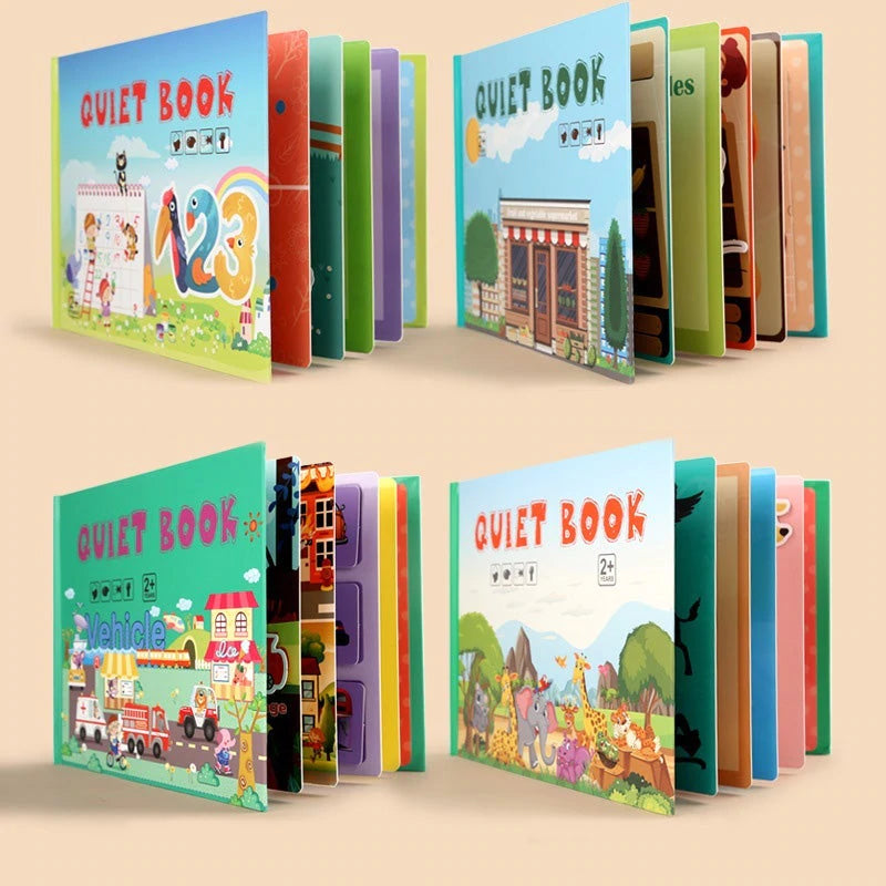 Prikkel activiteitenboek set van 4 - Milo & Moon