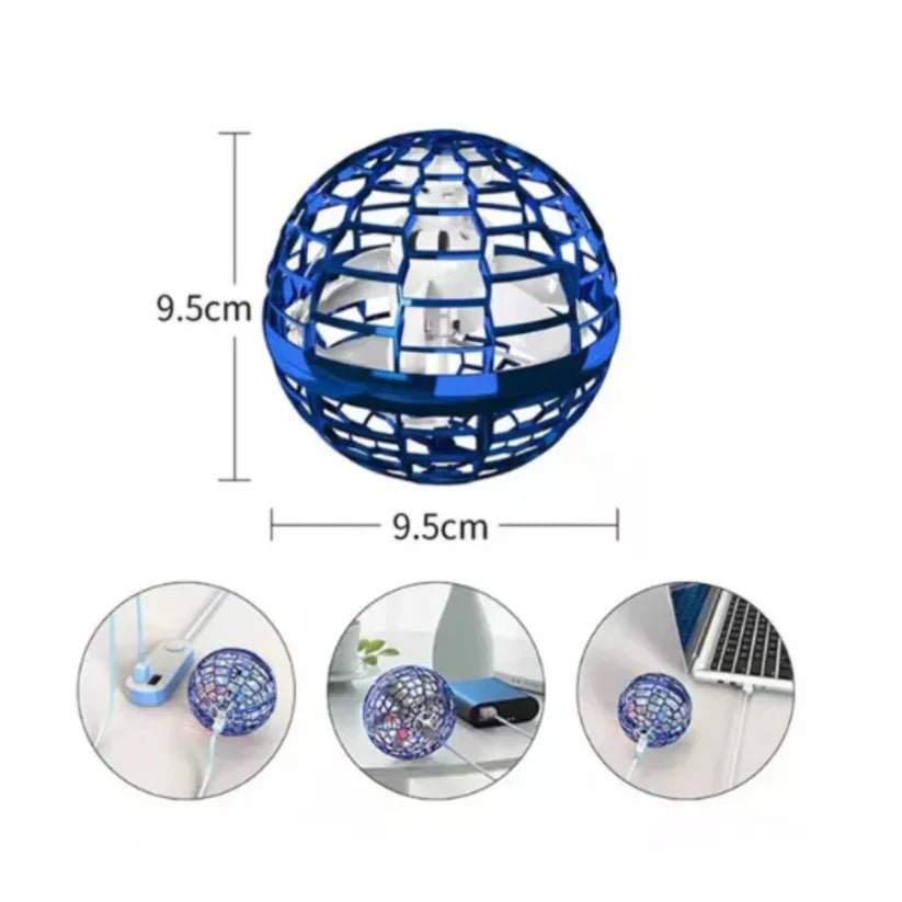 SkyOrb™ – LED Vliegende Bal – Handgestuurde Flying Spinner Mini-Drone