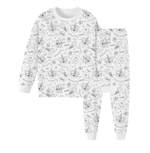 DreamDoodle™ | Inkleurbare Kinder Pyjama