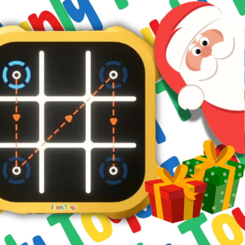 Tik Tak Touch™ - Boter-Kaas-en-Eieren Spel met Geheugenmodus