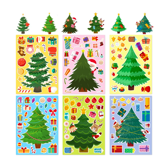 MagicTree™ – Creatieve Kerstboom DIY – Herbruikbare Stickers