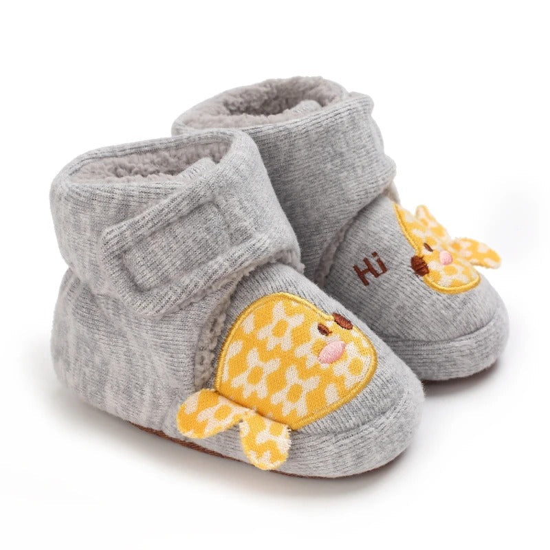CozyPaws™ – Warme Antislip Dierenschoentjes voor Baby’s