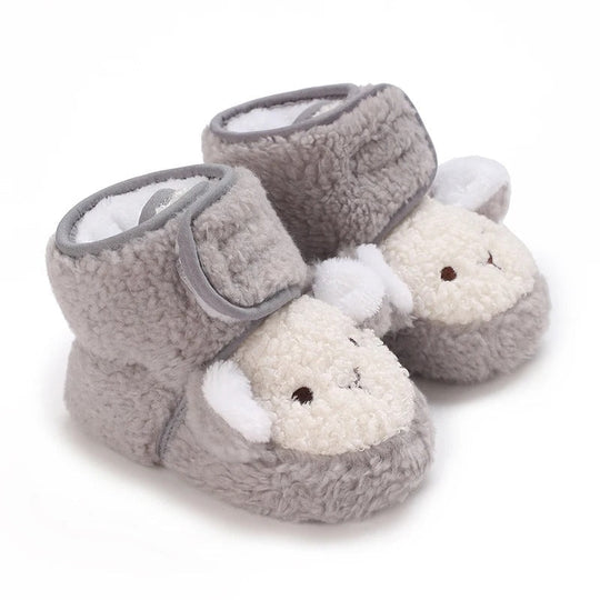 CozyPaws™ – Warme Antislip Dierenschoentjes voor Baby’s