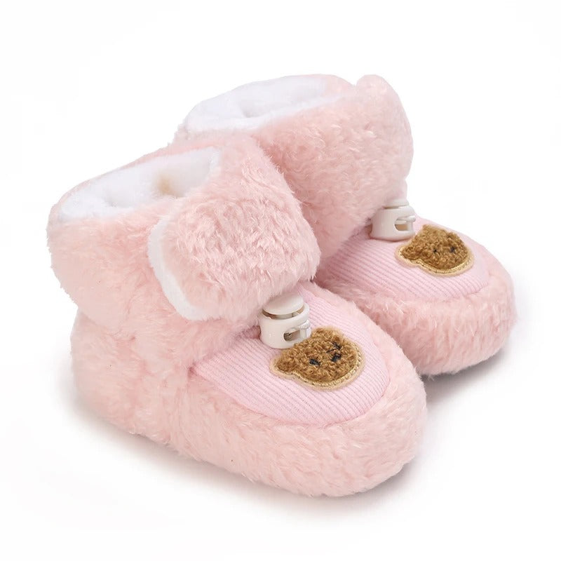 CozyPaws™ – Warme Antislip Dierenschoentjes voor Baby’s