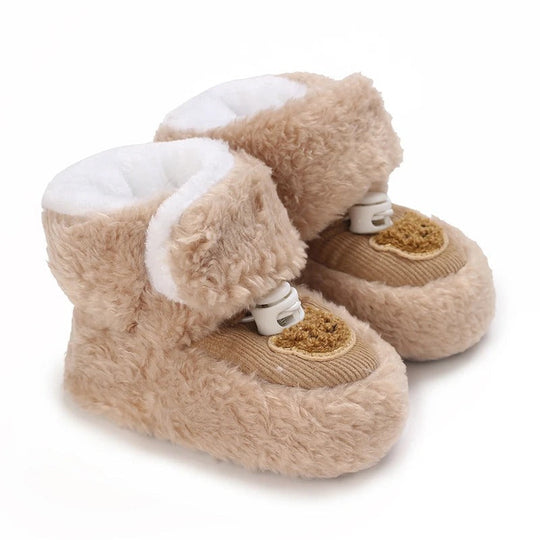CozyPaws™ – Warme Antislip Dierenschoentjes voor Baby’s