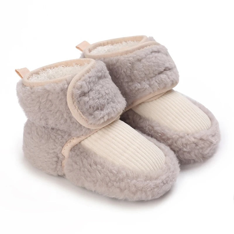 CozyPaws™ – Warme Antislip Dierenschoentjes voor Baby’s