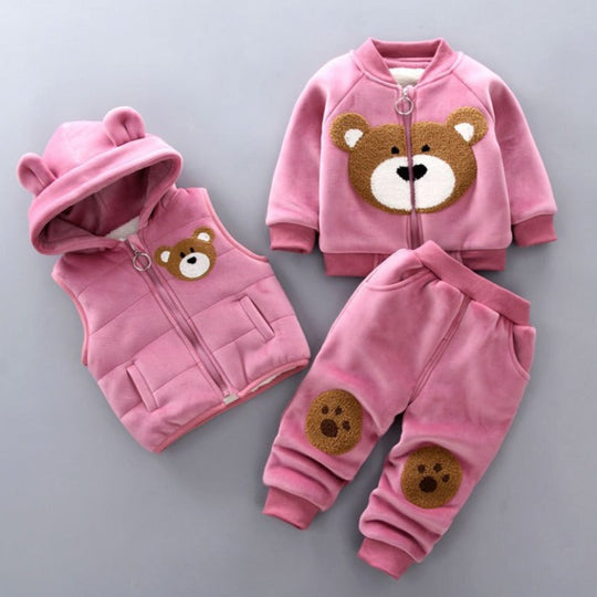 BearTracks – 3-Delige Baby Tracksuit Set