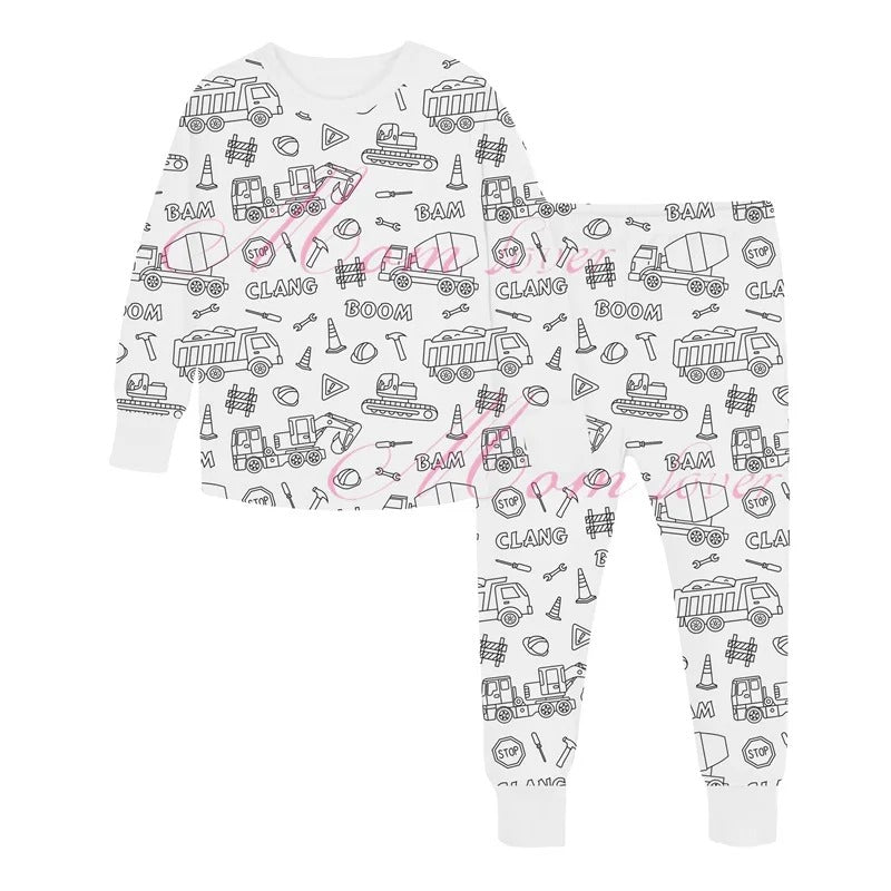 DreamDoodle™ | Inkleurbare Kinder Pyjama