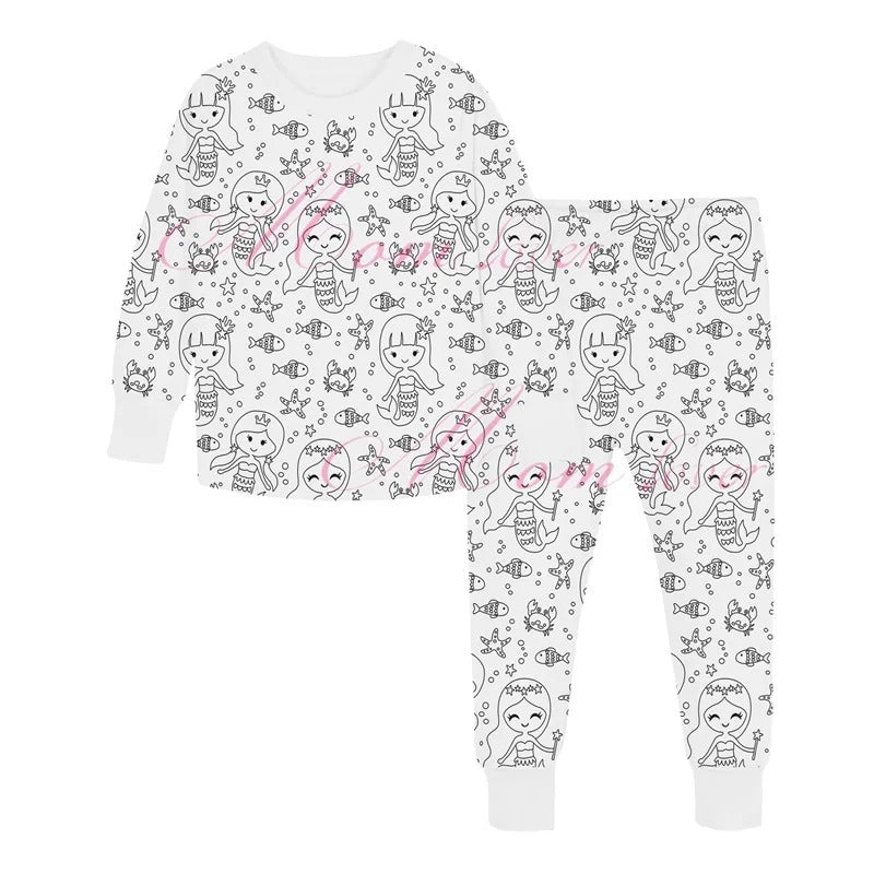 DreamDoodle™ | Inkleurbare Kinder Pyjama